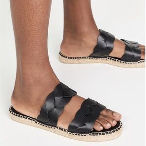NEW CASTAÑER x Altuzarra Dalia Leather Espadrille Sandals